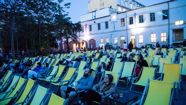 Outdoor cinema Karlín